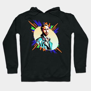 Ryan Gosling vector art fan works graphic design by ironpalette Hoodie